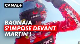 Francesco Bagnaia s'impose devant Martin !