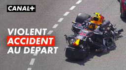  L'énorme crash au départ du Grand Prix de Monaco - F1