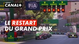  Après le drapeau rouge, nouveau départ au Grand Prix de Monaco