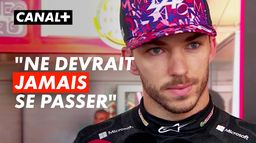 Pierre Gasly revient sur son accrochage avec Esteban Ocon