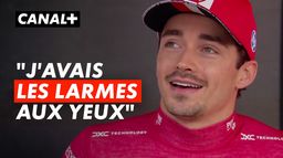 À quelques tours de l'arrivée, Charles Leclerc avait "les larmes aux yeux" lors du Grand Prix de Monaco