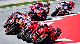 La course des Moto GP