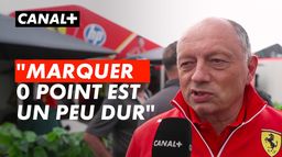 La réaction de Frédéric Vasseur après les deux abandons de Ferrari au Canada