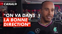  La réaction de Lewis Hamilton après sa 4e place au Canada