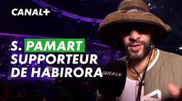 L'artiste Sofiane Pamart est venu supporter son ami Patrick Habirora à ARES 22