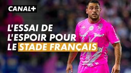 L'essai de Peyresblanques pour l'espoir parisien - Paris / Bordeaux-Bègles - TOP 14 - Demi-finales