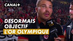 Et maintenant l'or olympique pour Antoine Dupont