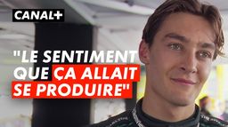 La réaction de George Russell après sa victoire sur le Grand Prix d'Autriche