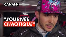 La frustration d'Esteban Ocon après son élimination en Q1 en Grande-Bretagne