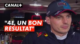  La réaction de Max Verstappen, 4e des qualifications à Silverstone - Formule 1