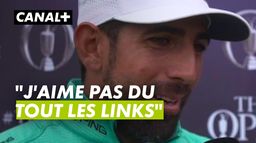 Matthieu Pavon à l'issue du 1er tour  - The Open 2024