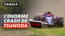 L'impressionnant crash de Yuki Tsunoda lors des qualifications en Hongrie - F1