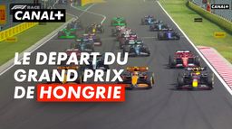 Norris perd la pole, Piastri en profite... Le départ du Grand Prix de Hongrie