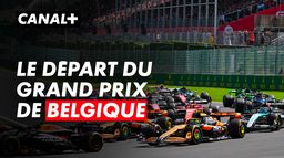 Le départ du Grand Prix de Belgique