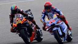 La course des Moto GP