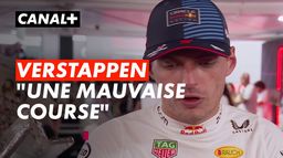 Verstappen "C'était une très mauvaise course" - Grand Prix d'Italie