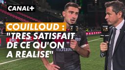 L'interview sur la pelouse de Baptiste Couilloud après Lyon/Paris