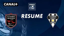 Le résumé de Nice / Brive - PRO D2 - 11ème journée