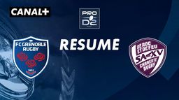 Le résumé de Grenoble / Soyaux Angouleme - PRO D2 - 11ème journée