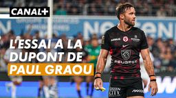 L'essai dupontesque de Paul Graou pour le Stade Toulousain