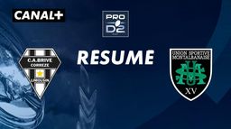 Le résumé de Brive / Montauban - PRO D2 - 12ème journée