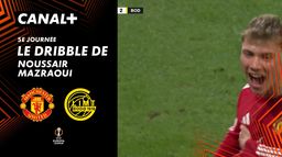 Le dribble de Noussair Mazraoui contre Bodo/Glimt (45')