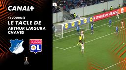 Le tacle de Arthur Largura Chaves contre Lyon (93')