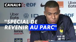 Kylian Mbappé s'exprime sur son retour au Parc des Princes, avec l'équipe de France