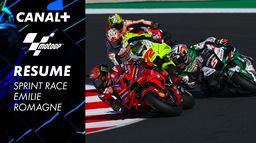 Le résumé de la Course Sprint du Grand Prix d'Émilie Romagne - Moto GP