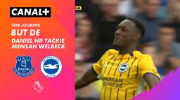 Le but de Daniel Nii Tackie Mensah Welbeck contre Everton (56')