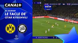 Le tacle de Otar Kiteishvili contre Dortmund (43')