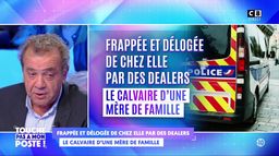 Frappée et délogée de chez elle par des dealers : le calvaire d'une mère de famille