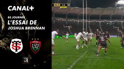 L'essai de Joshua Brennan contre Toulon