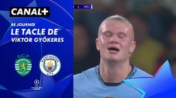 Le tacle de Viktor Gyökeres contre Man. City (28')