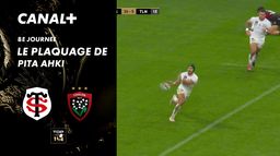 Le plaquage offensif de Pita Ahki contre Toulon