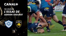 L'essai de Adrien Seguret contre La Rochelle