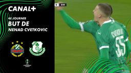 Le but de Nenad Cvetkovic contre Shamrock Rovers (9')