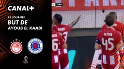 Le but de Ayoub El Kaabi contre Glasgow Rangers (56')