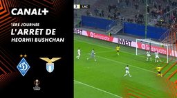 L'arrêt de Heorhii Bushchan contre Lazio (61')