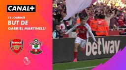 Le but de Gabriel Martinelli contre Southampton (68')