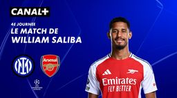 Focus sur le match de William Saliba contre Inter Milan