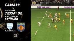 L'essai de Hacjivah Dayimani contre Perpignan