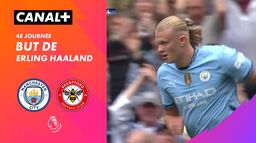 Le but de Erling Haaland contre Brentford (20')