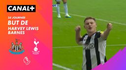 Le but de Harvey Lewis Barnes contre Tottenham (37')