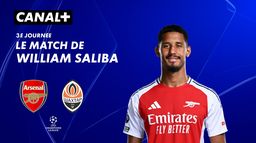 Focus sur le match de William Saliba contre Shakhtar Donetsk