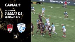 L'essai de Jerome Rey contre Bayonne