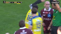 L'essai de Barnabe Massa contre Bordeaux-Bègles