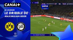 Le dribble de Maximilian Beier contre Sturm Graz (43')