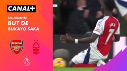 Le but de Bukayo Saka contre Nottingham (15')