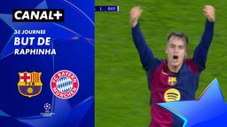 Le but de Raphinha contre le Bayern Munich (45')